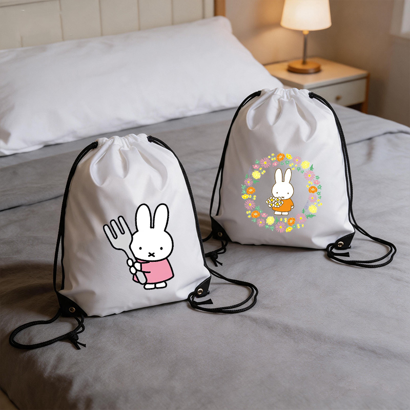 Home Gym House - Miffys Drawstring Bag Women Waterproof Gym