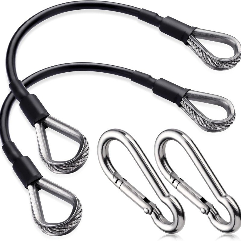 Home Gym Technogym - 1/2Pcs 25cm Gym Cable Extension Compatible
