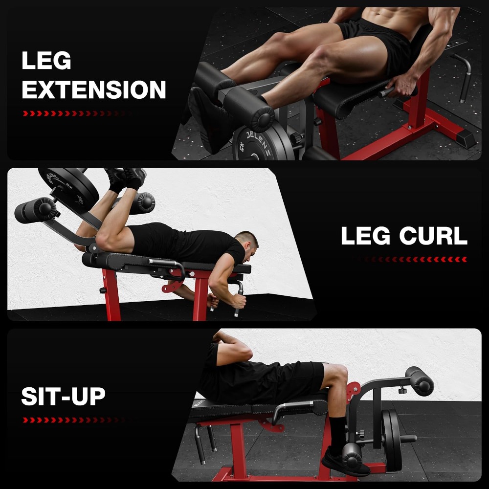 Adjustable Leg Extension & Cur - Leg Home Gym Workout reseña y precio
