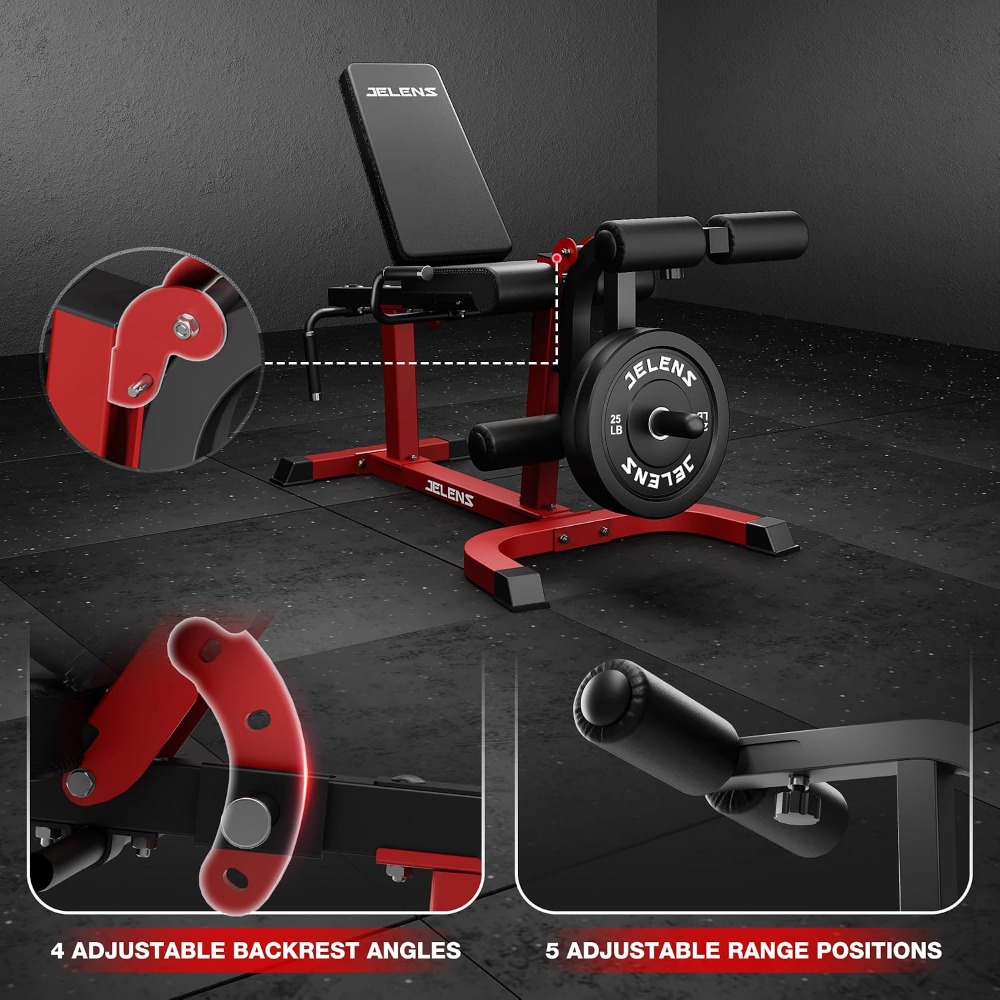 Adjustable Leg Extension & Cur - Leg Home Gym Workout reseña y precio