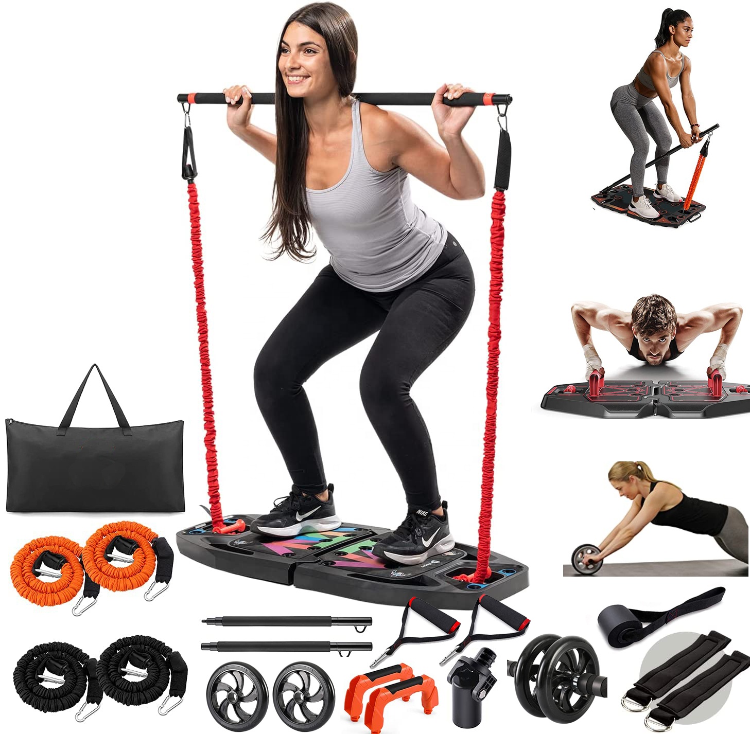Home Gym Portable Strength Tra - Leg Home Gym Workout reseña y precio