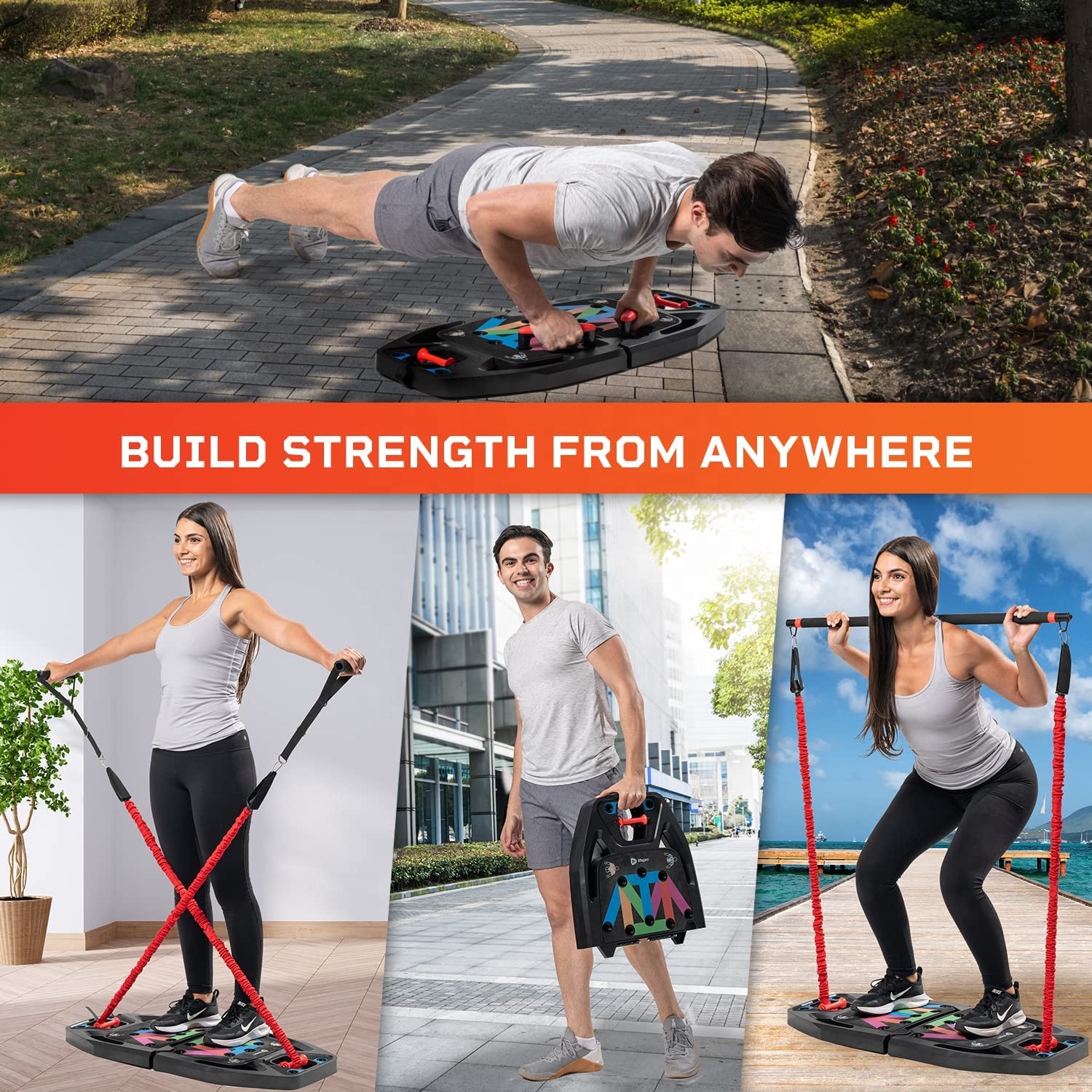 Home Gym Portable Strength Tra - Leg Home Gym Workout reseña y precio