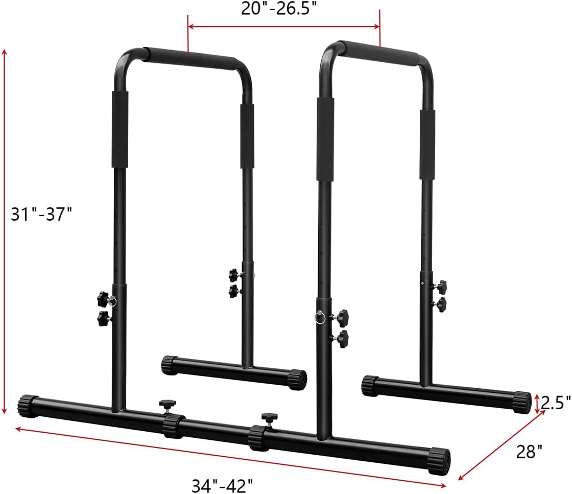 Dip Bar, Heavy Duty Dip Statio - Dip Station Parallel reseña y precio