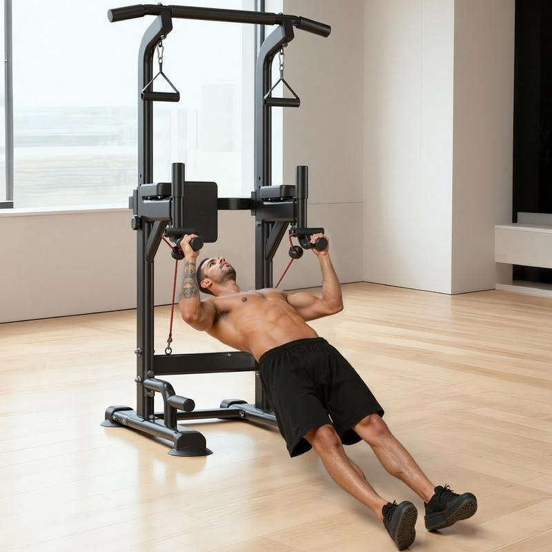 Pull Up Bar, 330 LBS Power Tow - Pull Up Bar Tower reseña y precio