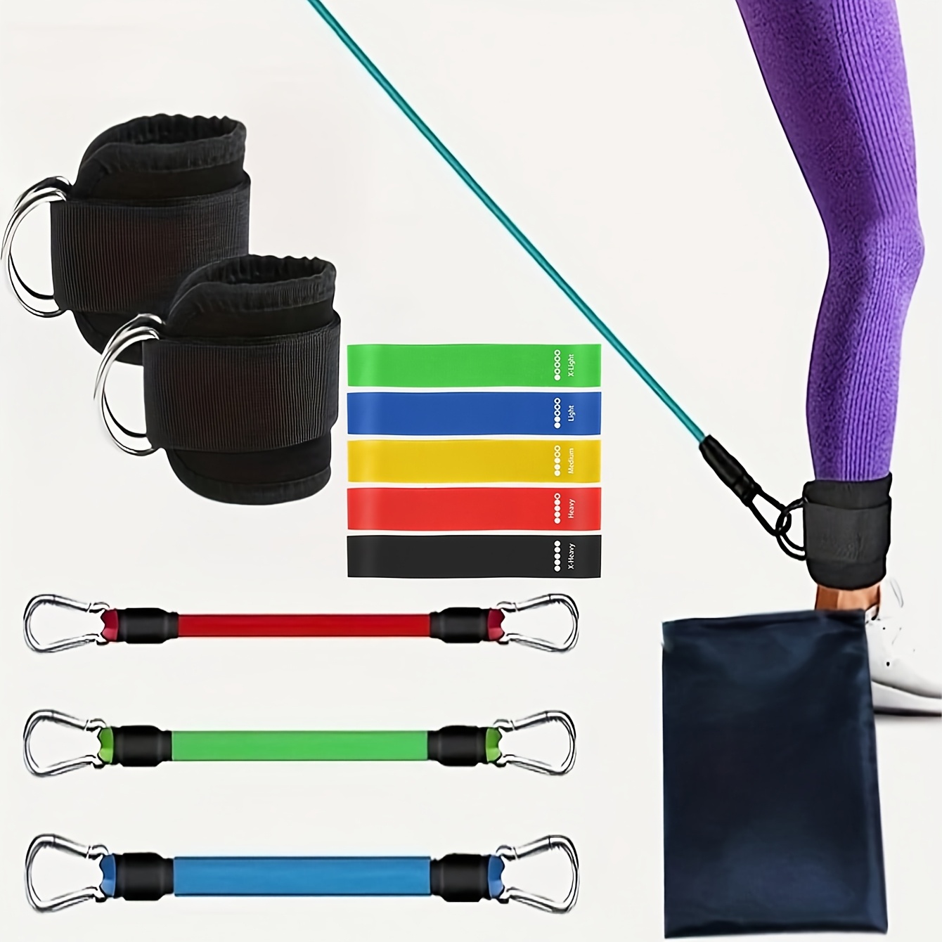 11pcs Home Gym Leg & Hip Tonin - Home Gym Outfit reseña y precio