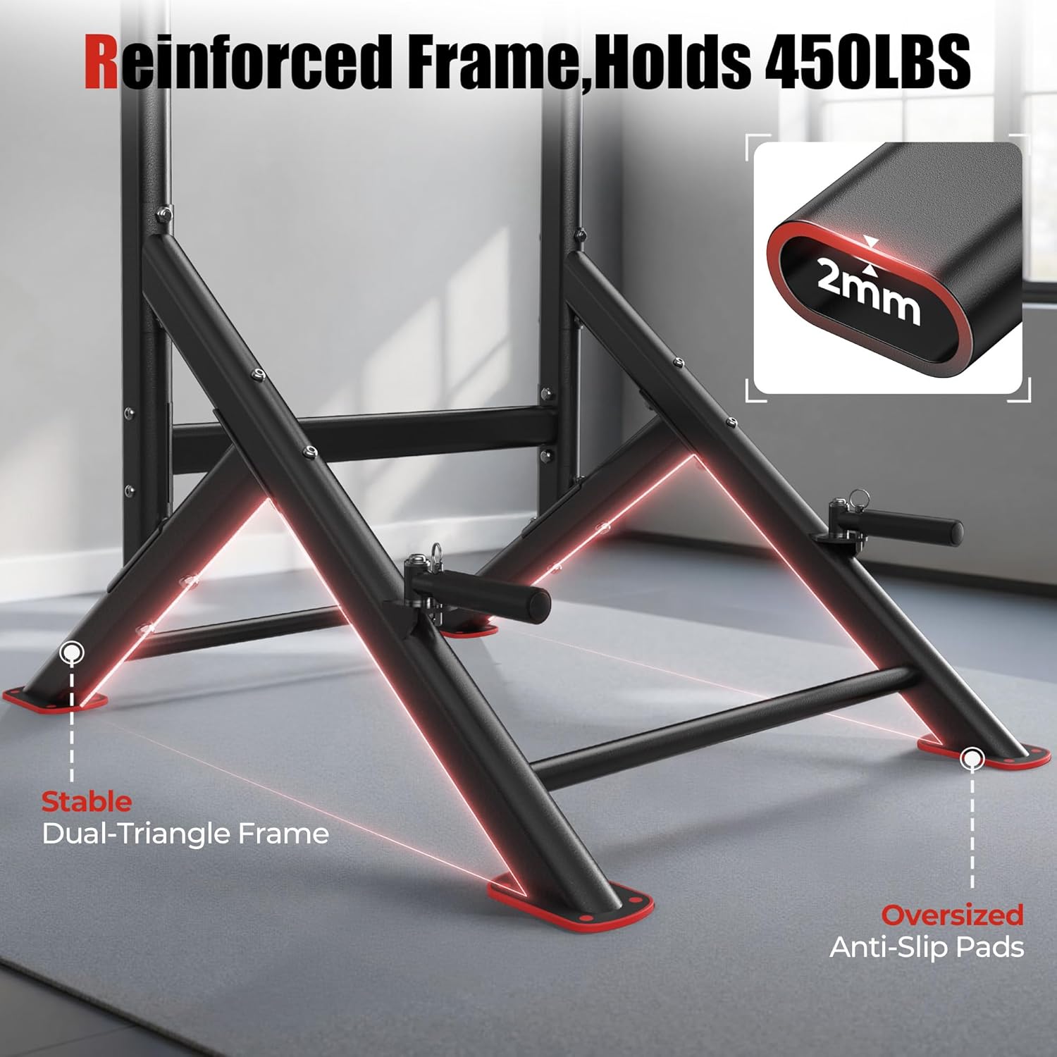 Sportsroyals Power Tower Pull  - Pull Up Bar Tower reseña y precio
