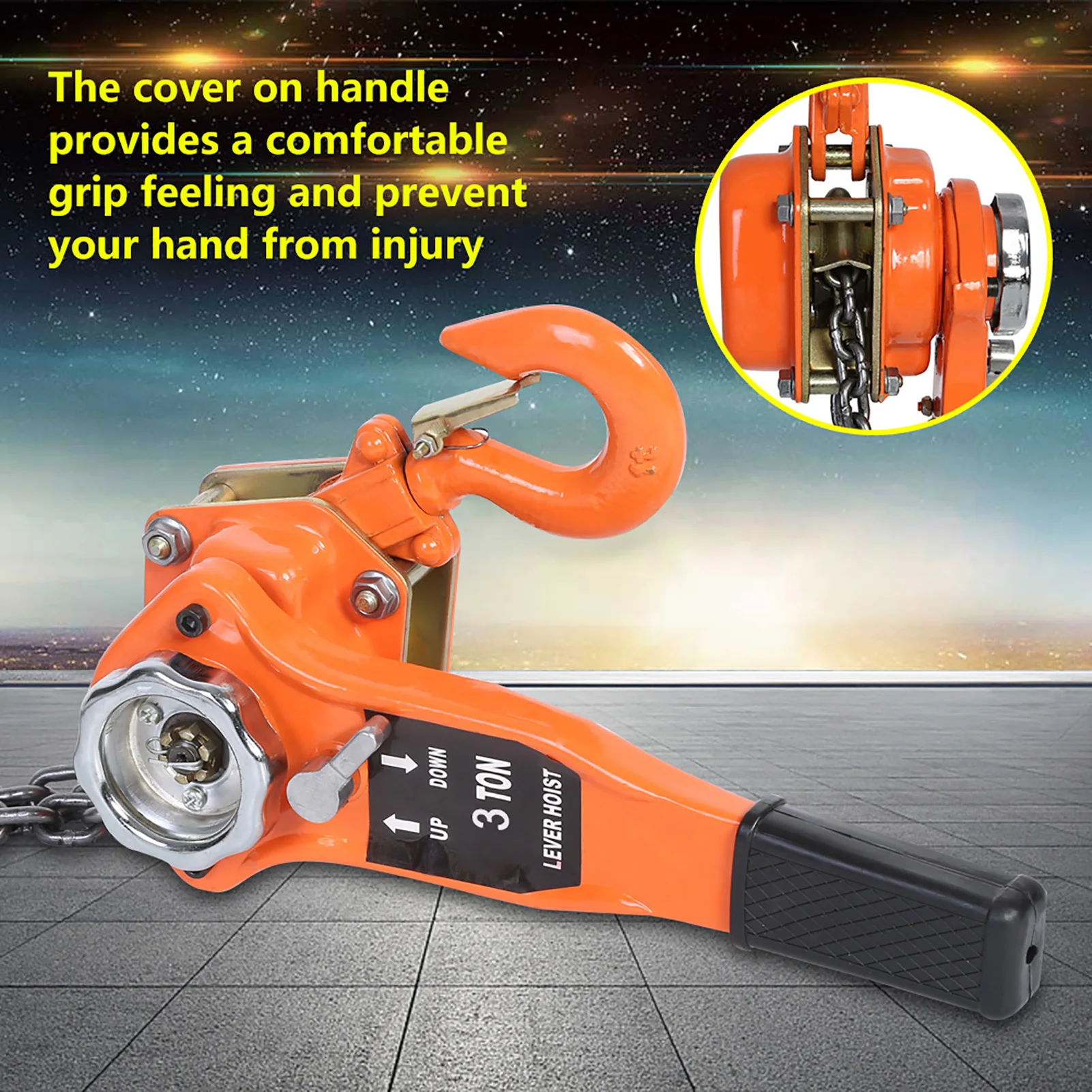 Lever Hoist Pulley Hoist Chain - Pull Up Bar Tower reseña y precio
