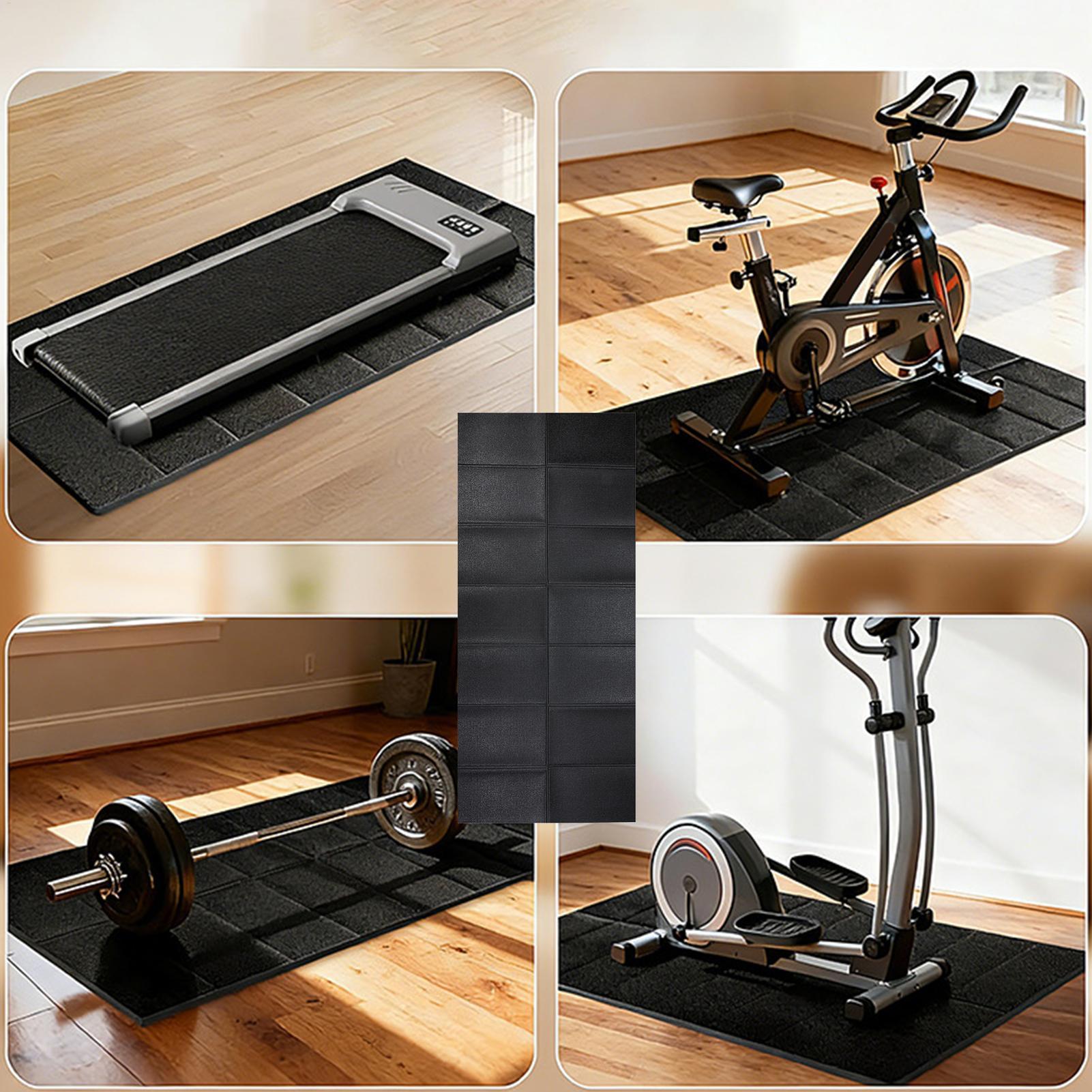 Treadmill Mat Vibration Absorb - Leg Home Gym Workout reseña y precio