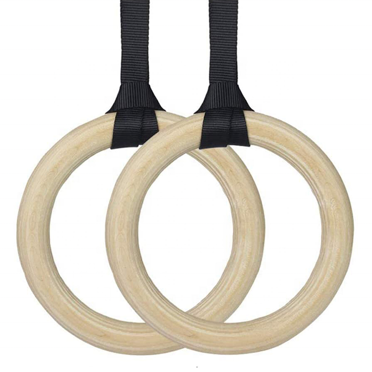 Outdoor Fitness Equipment Gym  - Gymnastic Rings Wooden reseña y precio