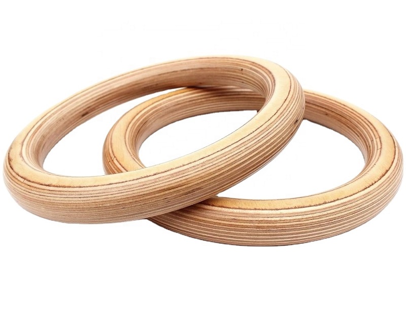 Outdoor Fitness Equipment Gym  - Gymnastic Rings Wooden reseña y precio