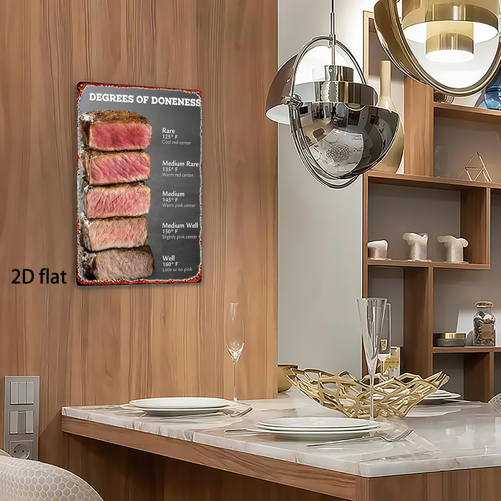 2D Flat, 1 piece, wooden sign, - Home Gym Guide reseña y precio