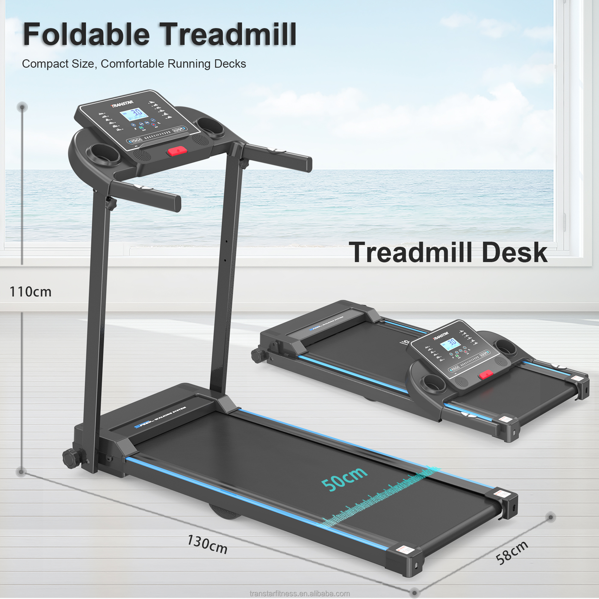 2.5HP Motor Foldable Electric  - Home Gym Technogym reseña y precio