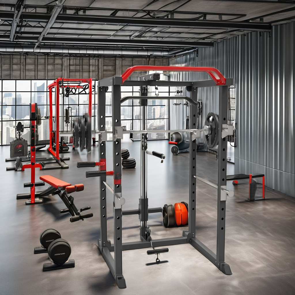 Steel Full Cage Gym Power Towe - Pull Up Bar Tower reseña y precio