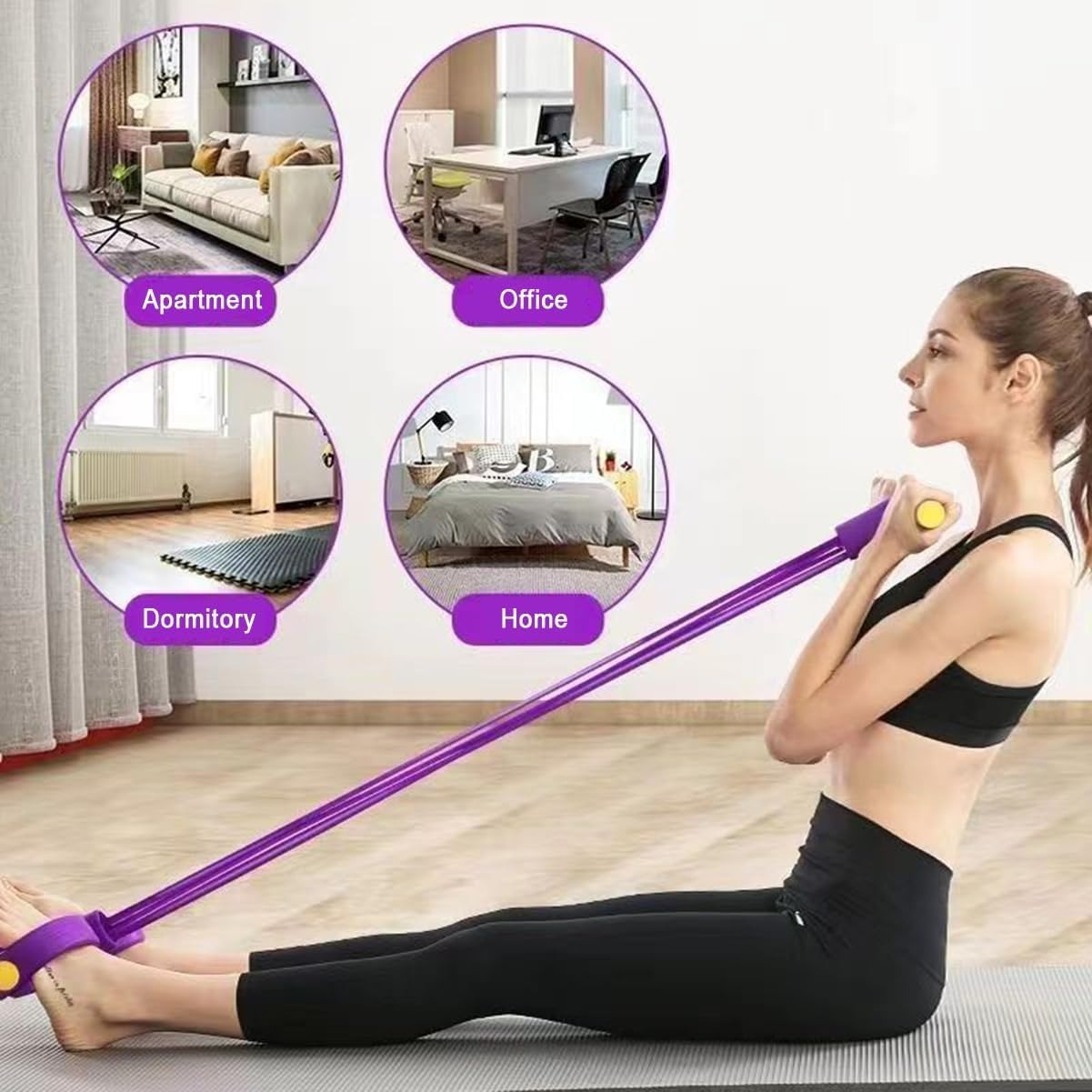 21 Fitness Resistance Bands-6  - Home Gym Technogym reseña y precio