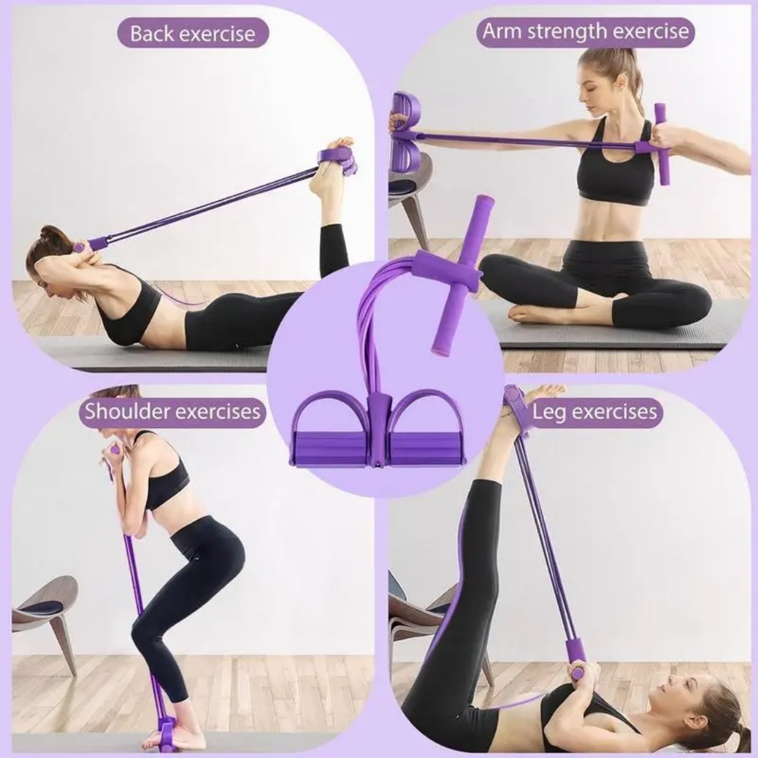 21 Fitness Resistance Bands-6  - Home Gym Technogym reseña y precio