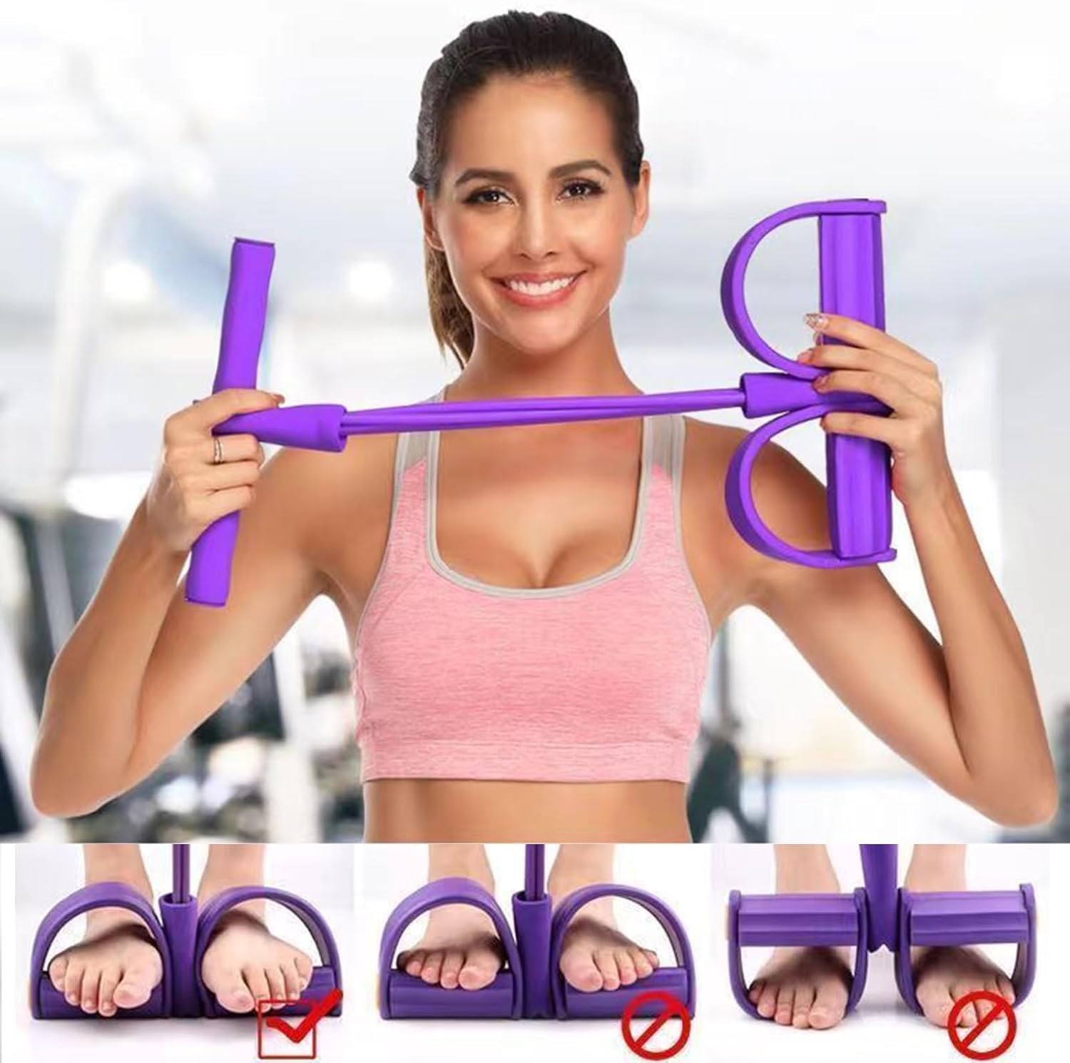 21 Fitness Resistance Bands-6  - Home Gym Technogym reseña y precio
