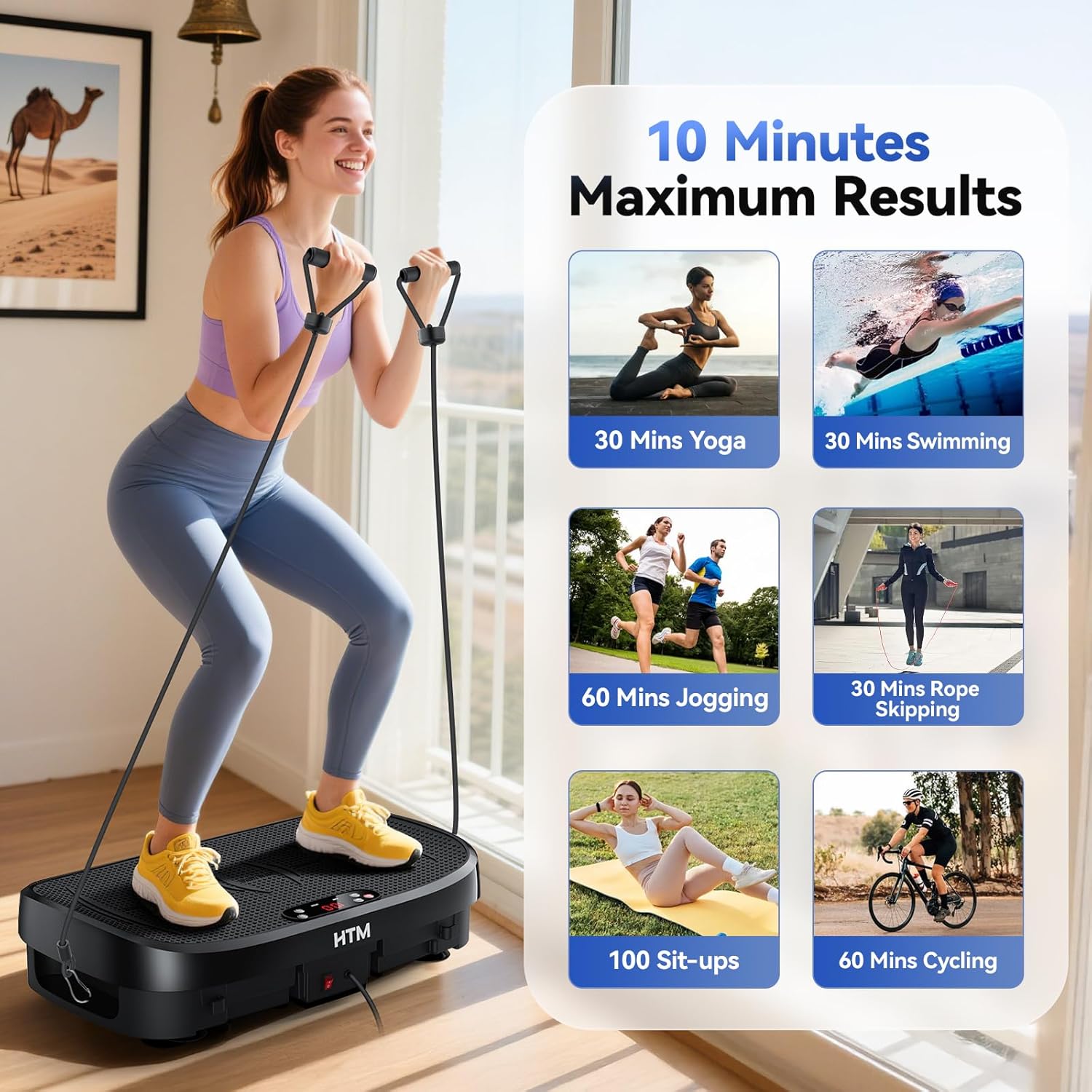 Vibration Plate Fat Burning Fi - Home Gym Technogym reseña y precio