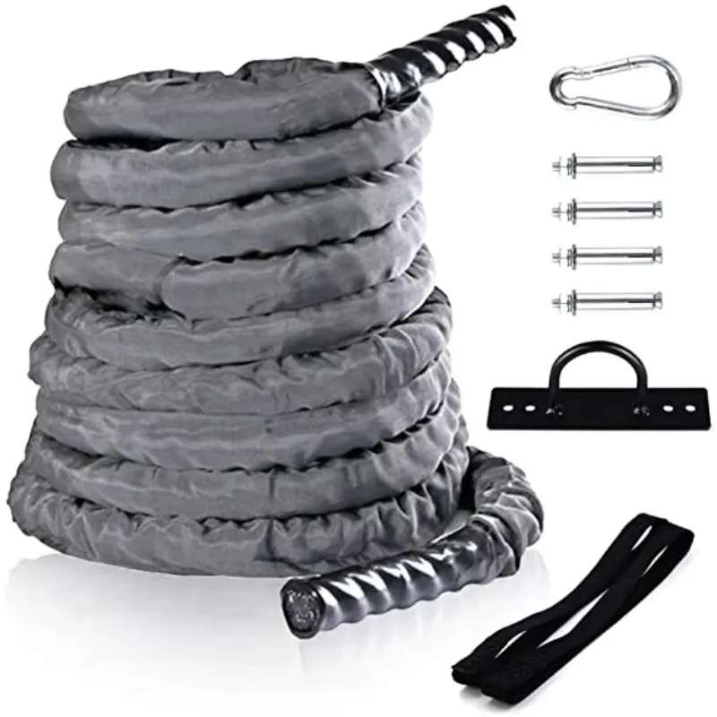 High Quality Nylon Battle Rope - Fitness Home Gym Equipment reseña y precio