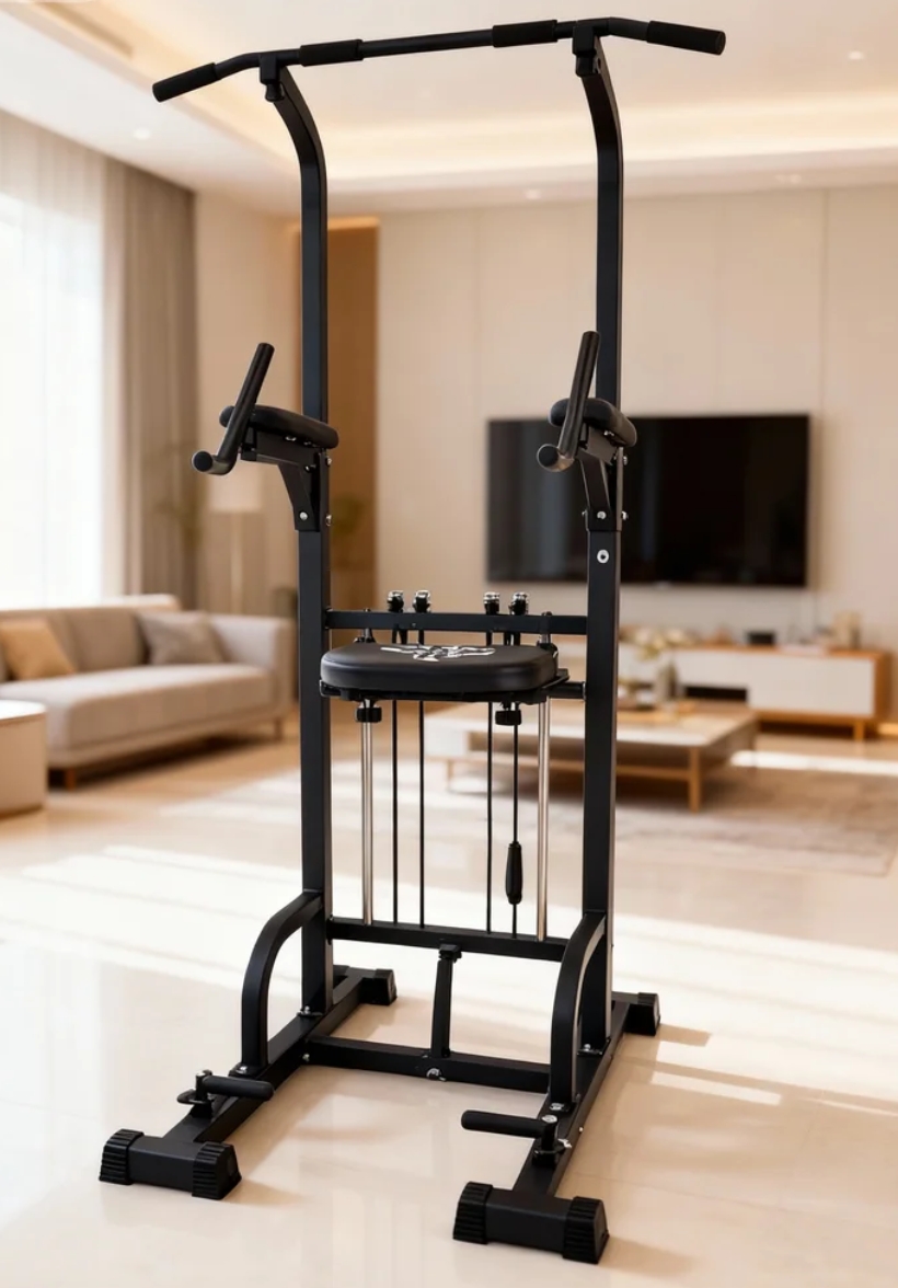 Power Tower Pull-Up Dip Statio - Pull Up Bar Tower reseña y precio