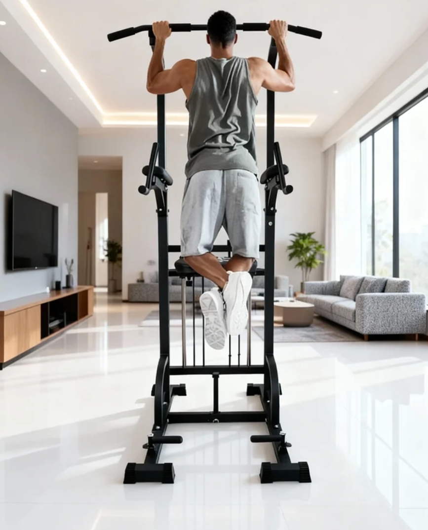 Power Tower Pull-Up Dip Statio - Pull Up Bar Tower reseña y precio