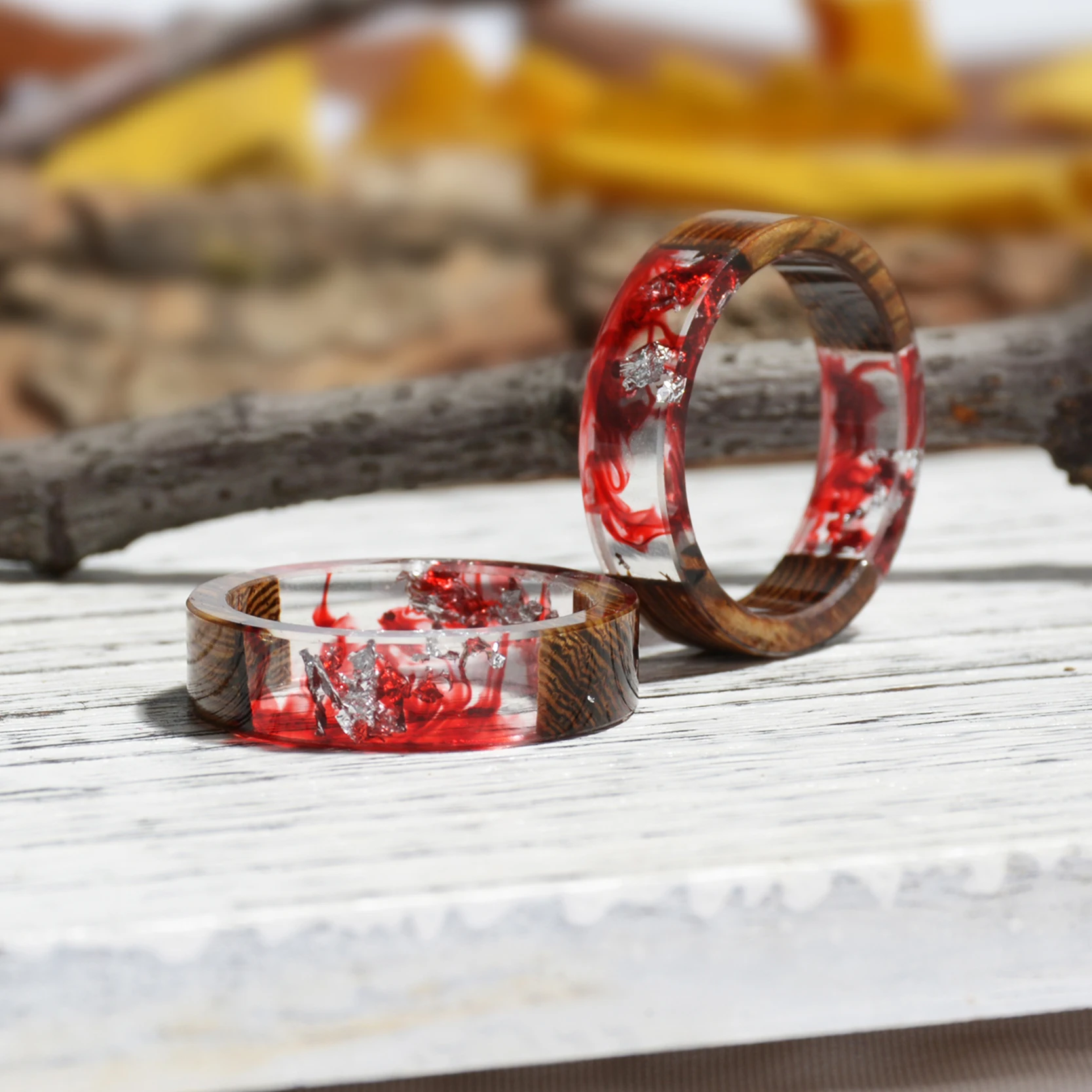 Wood Resin Ring Transparent Ep - Gymnastic Rings Wooden reseña y precio