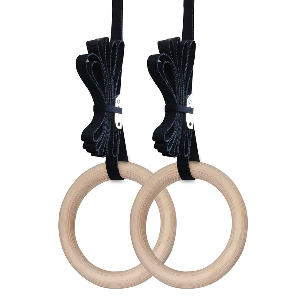 28/32MM Fitness Wooden Gymnast - Gymnastic Rings Wooden reseña y precio