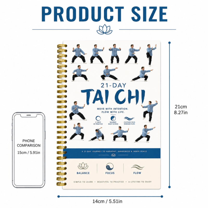21-Day Tai Chi Practice Guide  - Home Gym Guide reseña y precio