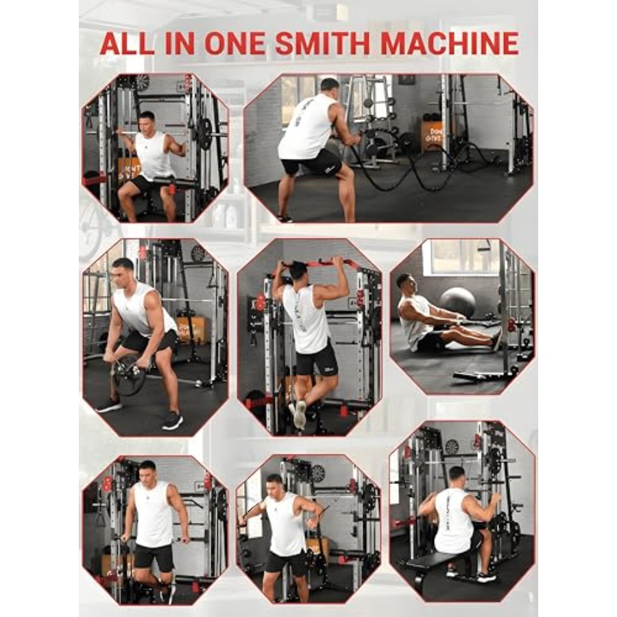 Smith Machine Home Gym All in  - Leg Home Gym Workout reseña y precio
