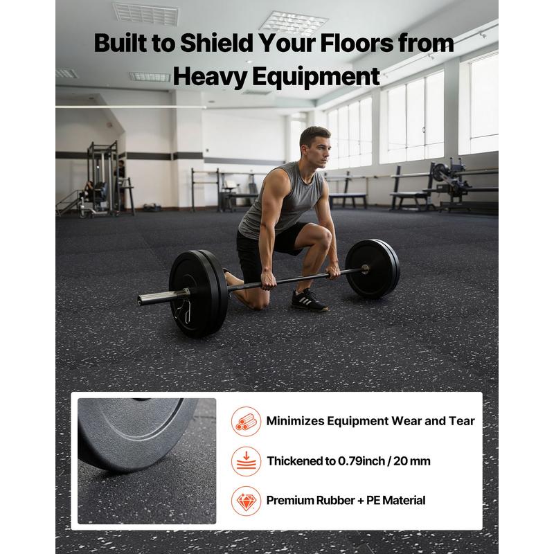 Puzzle Exercise Mat, 12 PCS Fi - Fitness Home Gym Equipment reseña y precio