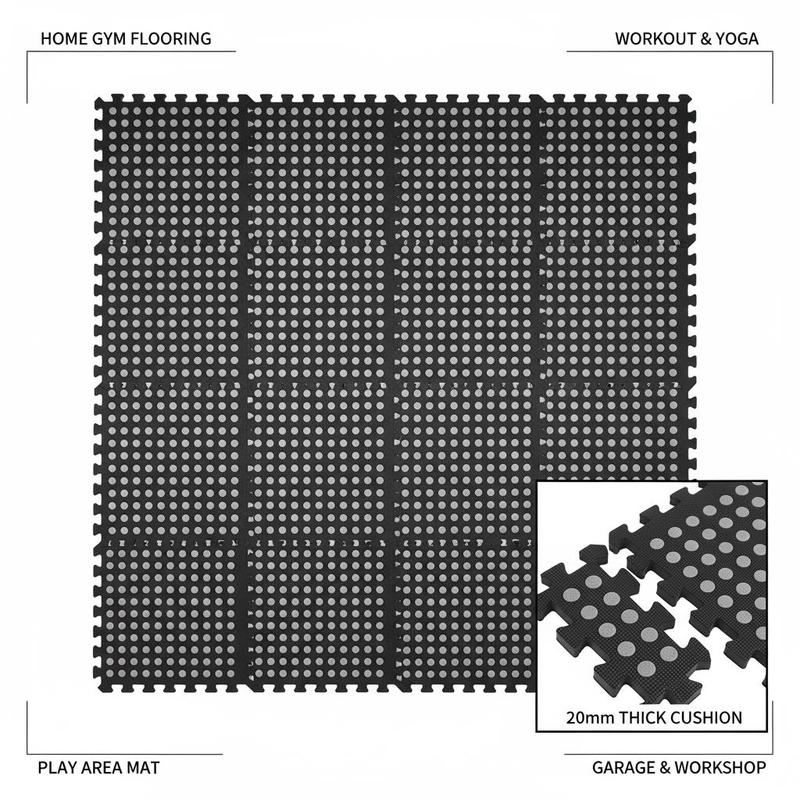 Puzzle Exercise Mat, 12 PCS Fi - Fitness Home Gym Equipment reseña y precio