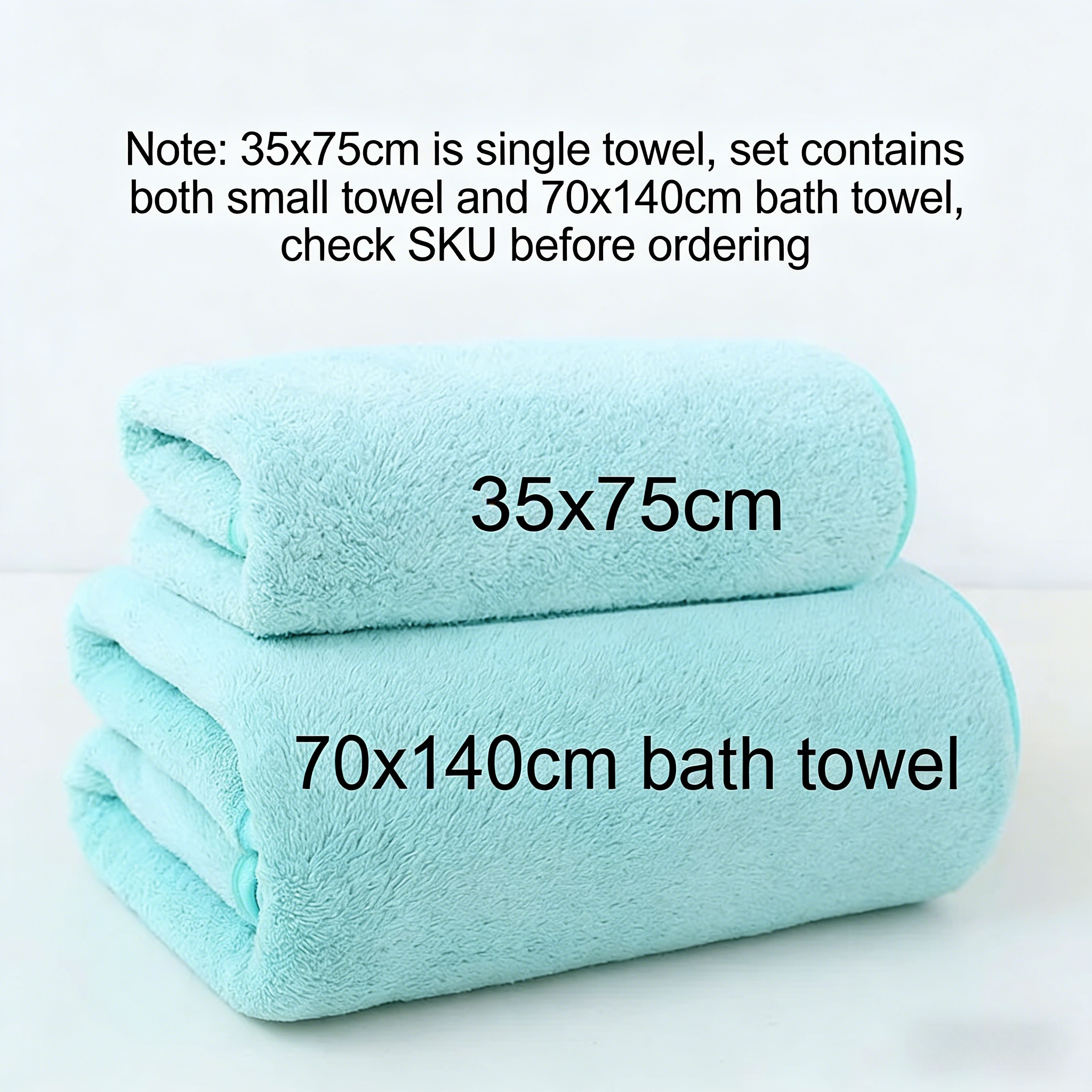 Coral Fleece Thickened Towel a - Home Gym Outfit reseña y precio