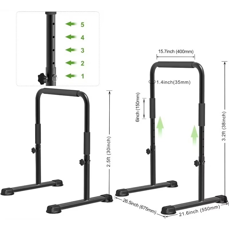 Heavy-Duty Dip Station Stable  - Dip Station Parallel reseña y precio
