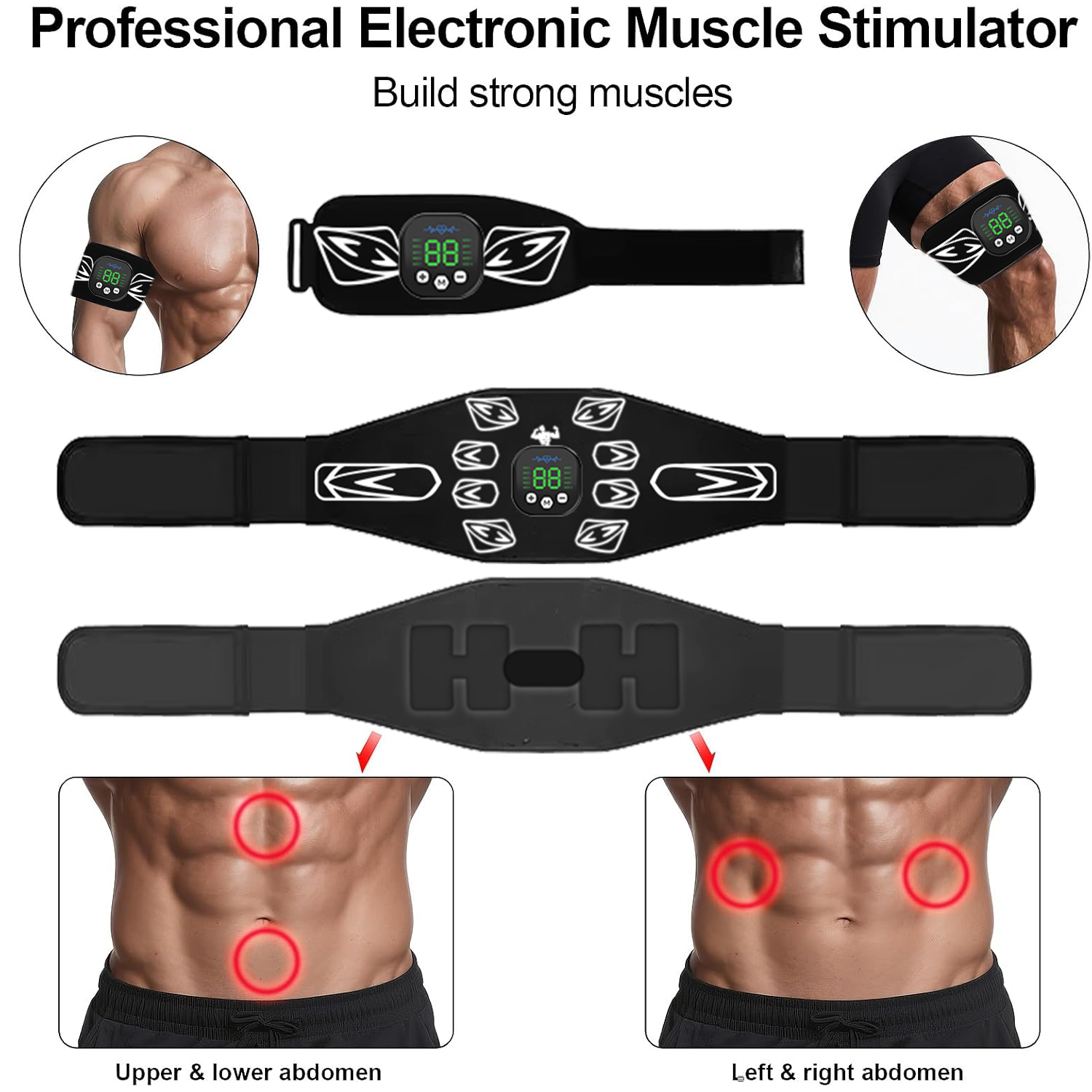 EMS Muscle Stimulator Abdomina - Leg Home Gym Workout reseña y precio