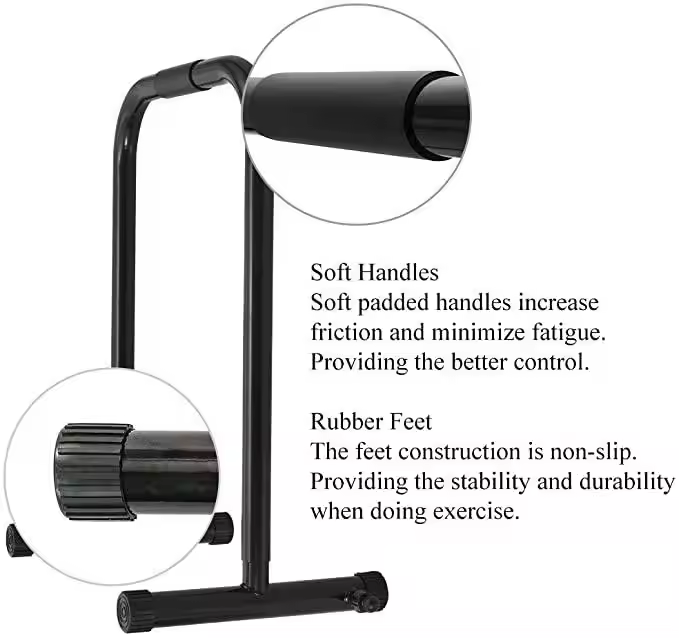 Sport Parallettes Heavy Duty D - Dip Station Parallel reseña y precio