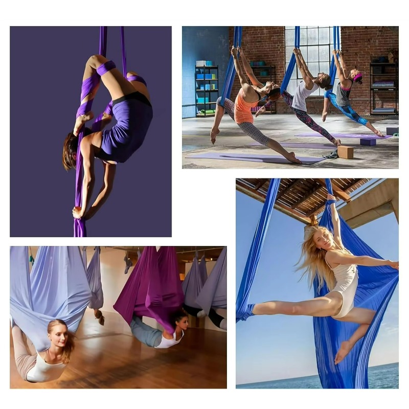 Colorful Nylon Aerial Silks Ki - Home Gym Guide reseña y precio