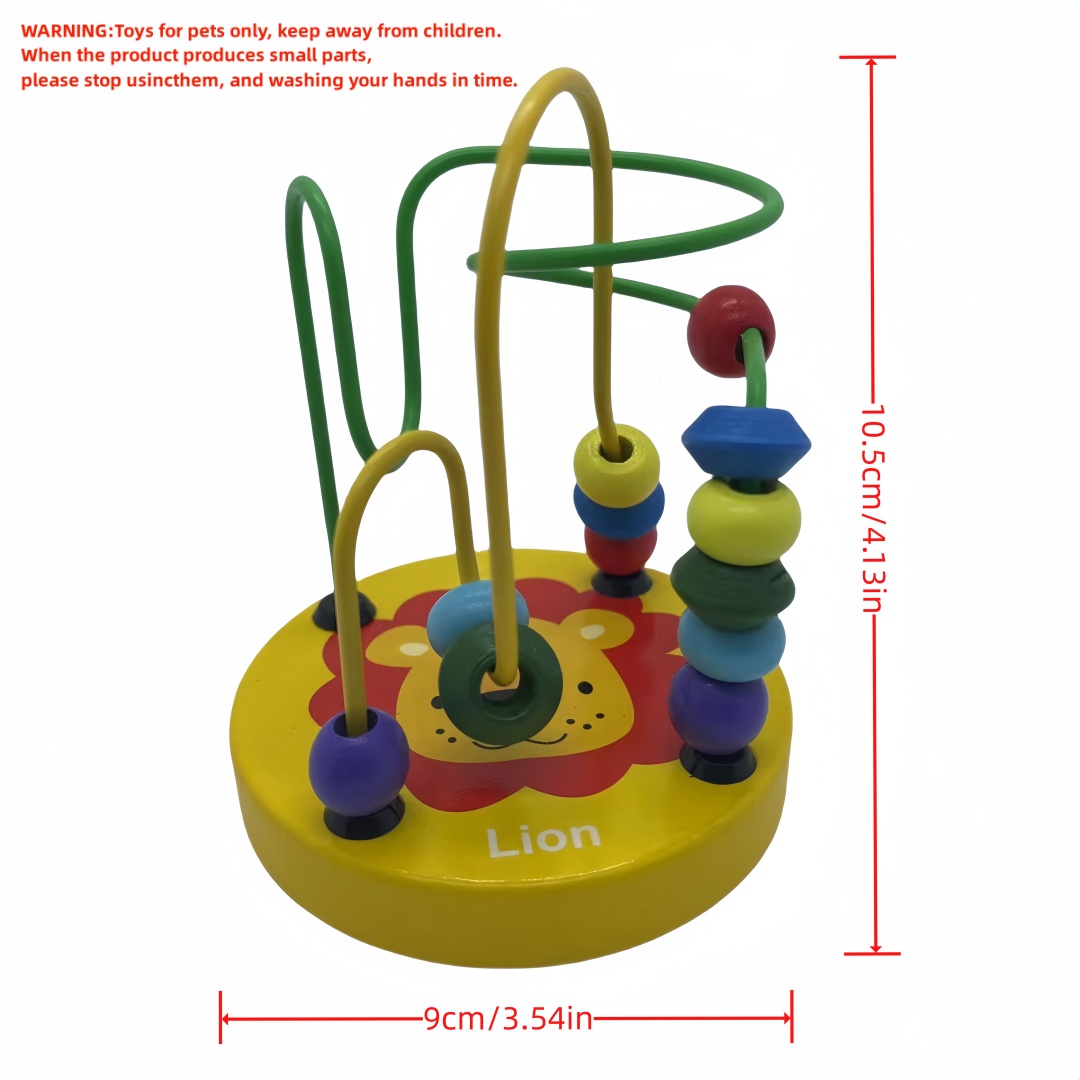 Bird Training Toy Supplies Lov - Gymnastic Rings Wooden reseña y precio
