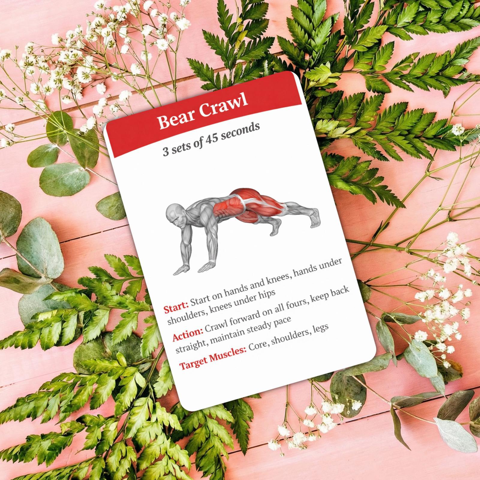 Workout Cards Deck 36 Pieces H - Home Gym Guide reseña y precio