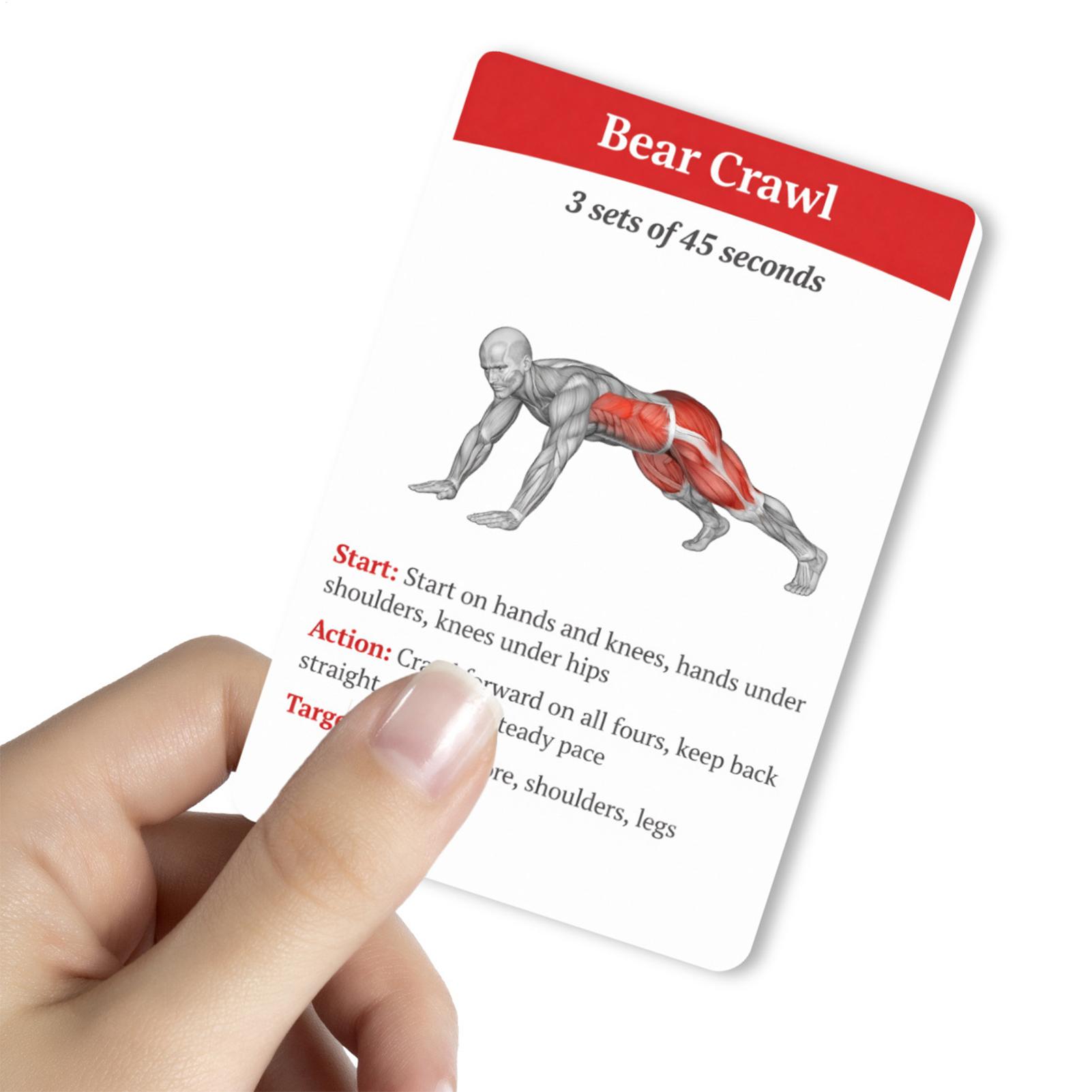 Workout Cards Deck 36 Pieces H - Home Gym Guide reseña y precio
