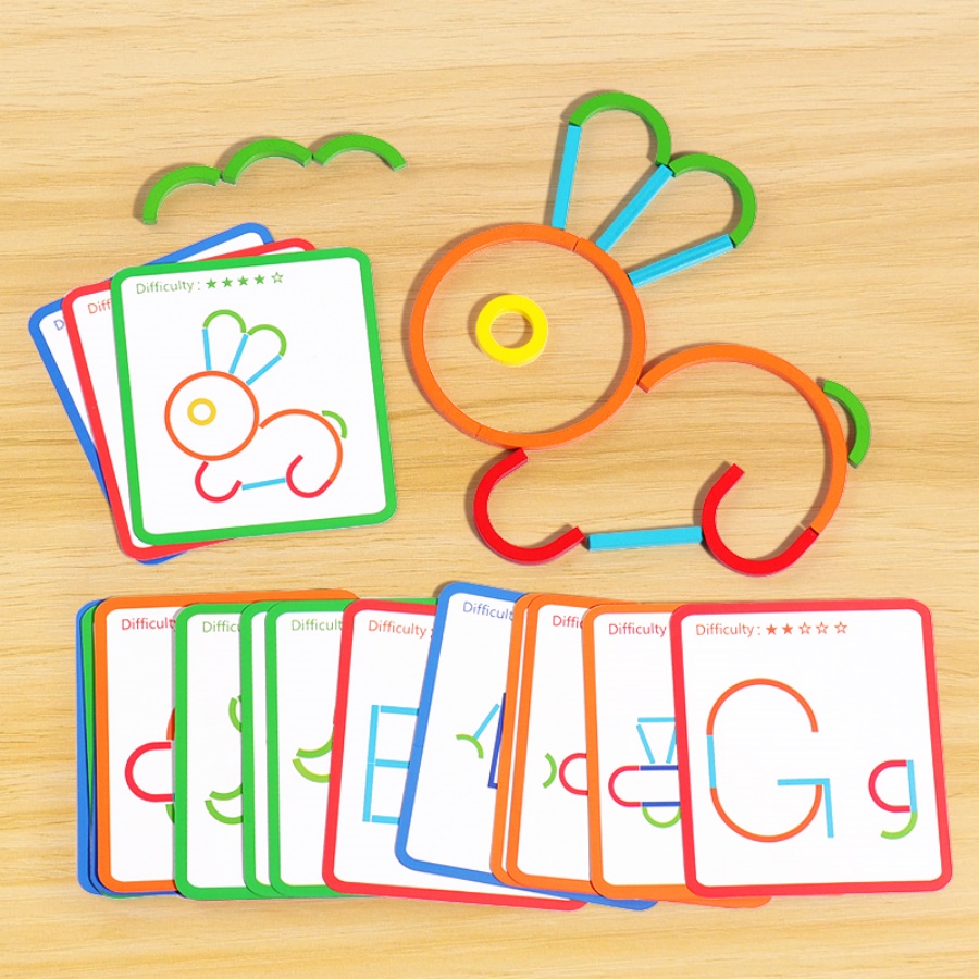 Children's early education puz - Gymnastic Rings Wooden reseña y precio
