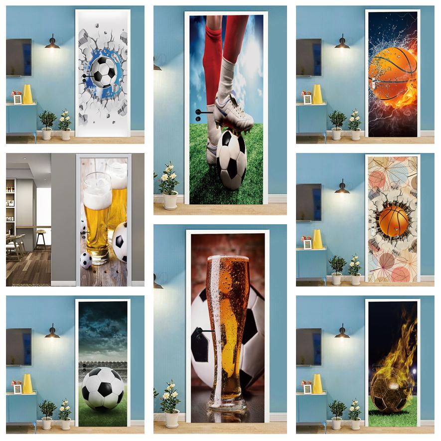 Football Basketball 3D Wallpap - Home Gym Decor reseña y precio