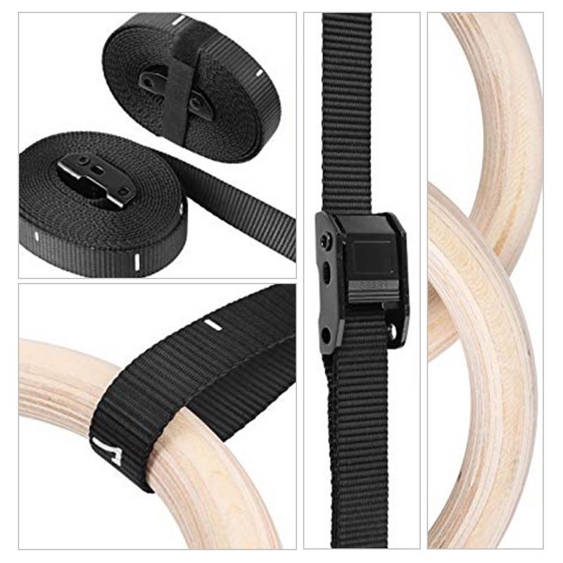1 Piece Birch Wood Gymnastic R - Gymnastic Rings Wooden reseña y precio