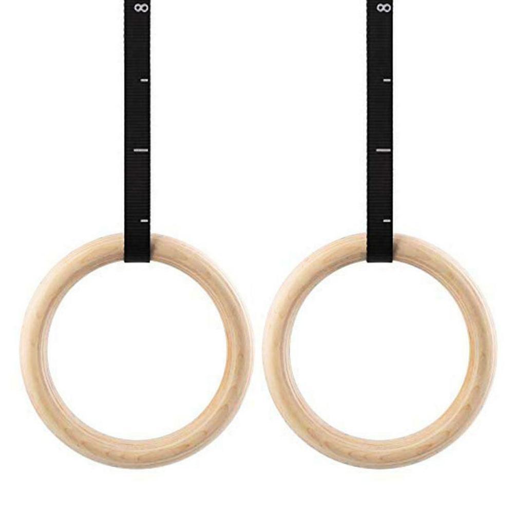 Wooden Gymnastic Rings 28/32mm - Gymnastic Rings Wooden reseña y precio