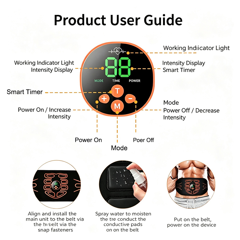 Abdominal Toning Belt Smart Ab - Home Gym Technogym reseña y precio
