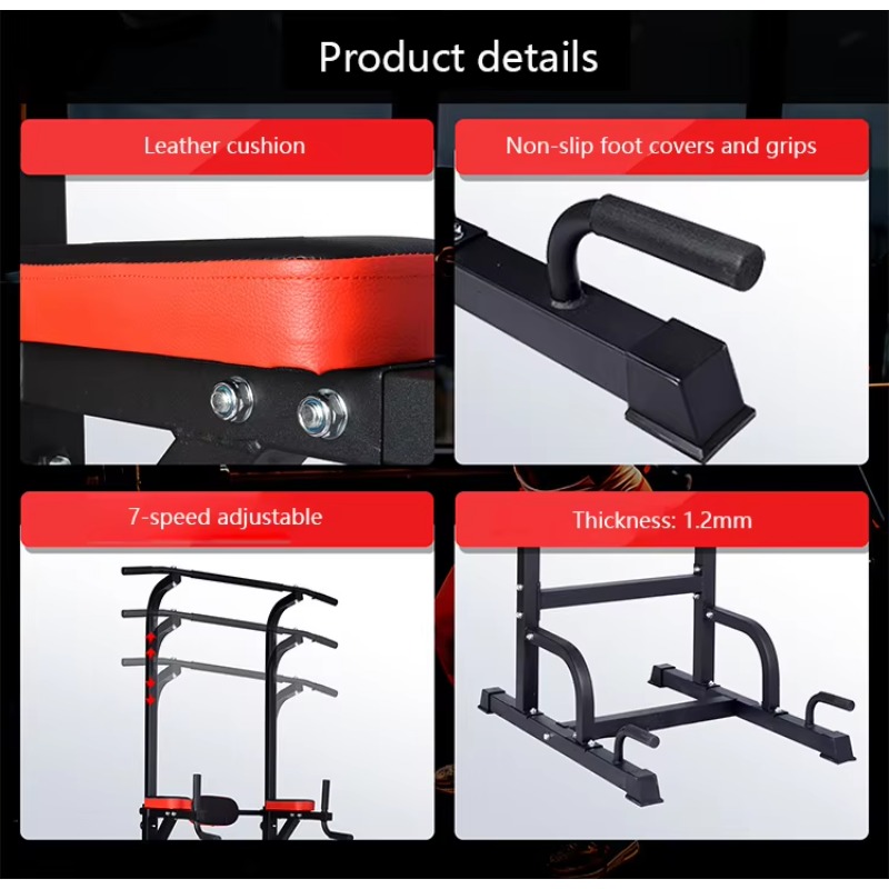Adjustable Multi-Function Powe - Pull Up Bar Tower reseña y precio