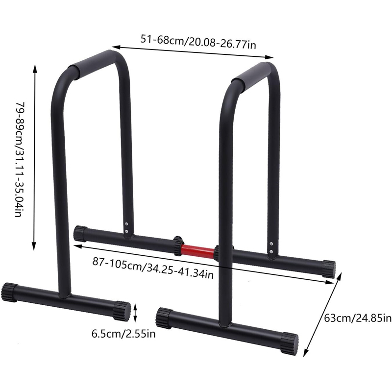 Adjustable Strength Training C - Dip Station Parallel reseña y precio