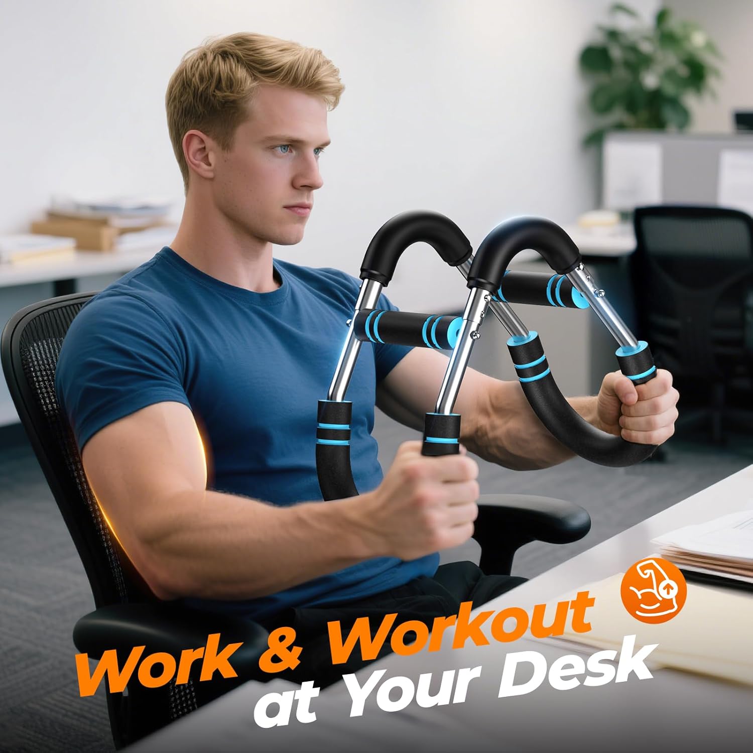 U Shape Arm Trainer Hand Gripp - Home Gym Technogym reseña y precio