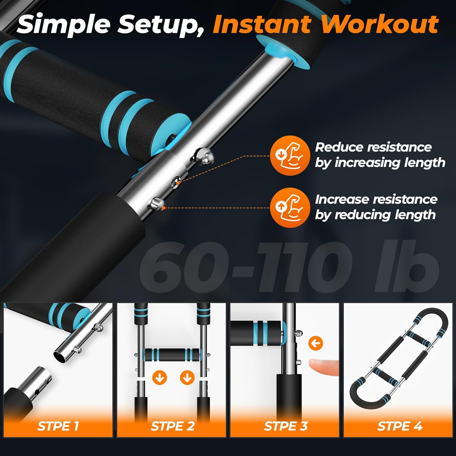 U Shape Arm Trainer Hand Gripp - Home Gym Technogym reseña y precio