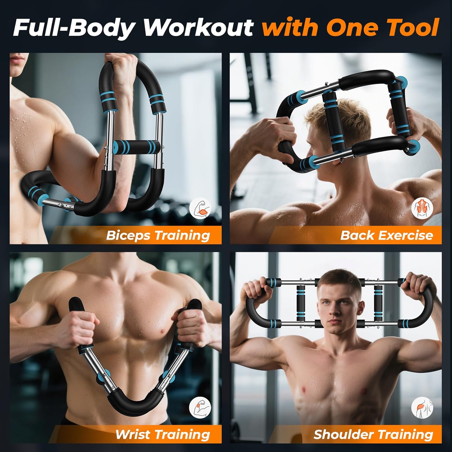 U Shape Arm Trainer Hand Gripp - Home Gym Technogym reseña y precio