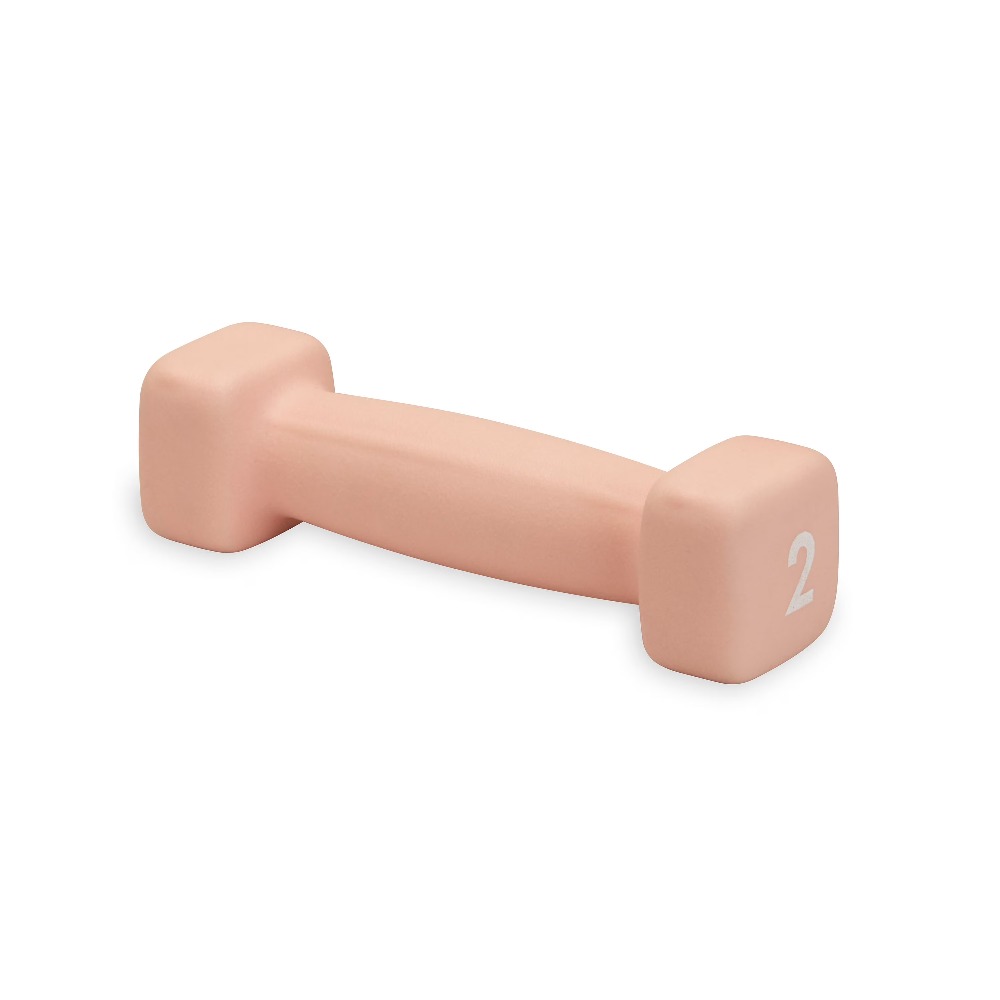 Neoprene Coated 2 Pound Dumbbe - Fitness Home Gym Equipment reseña y precio