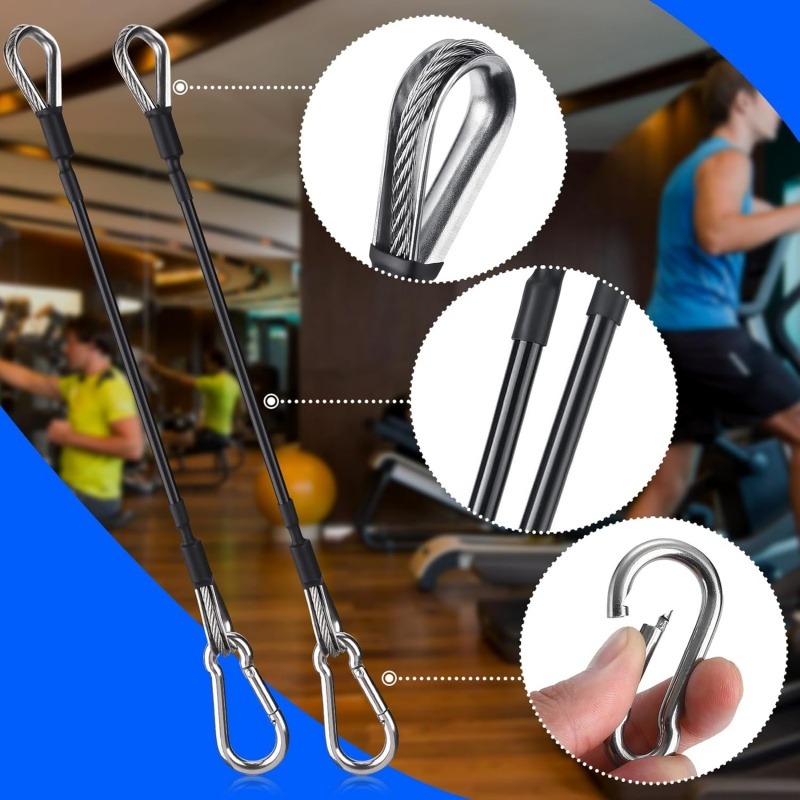 1/2Pcs 25cm Gym Cable Extensio - Home Gym Technogym reseña y precio
